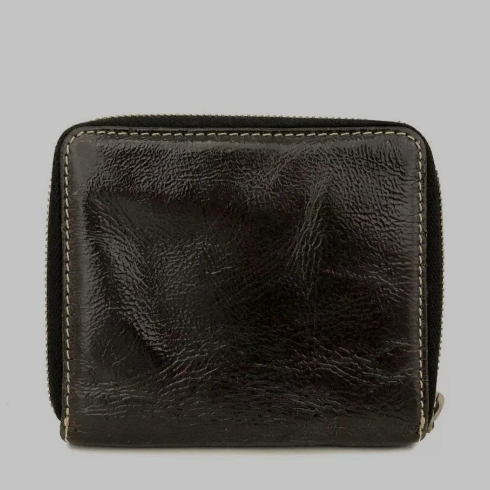 LOEWE Logo Patent Leather Bifold Wallet/7AE0149 - Picture 4 of 8